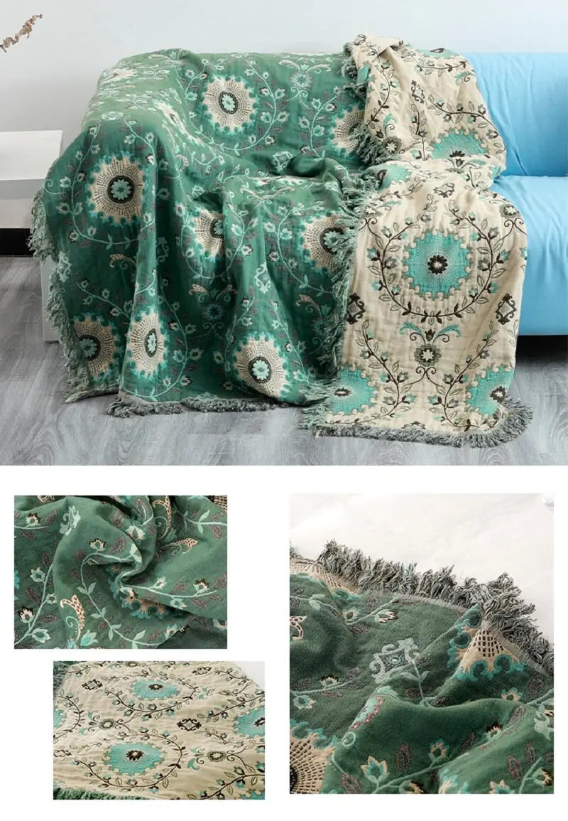 Cotton Throw Blanket