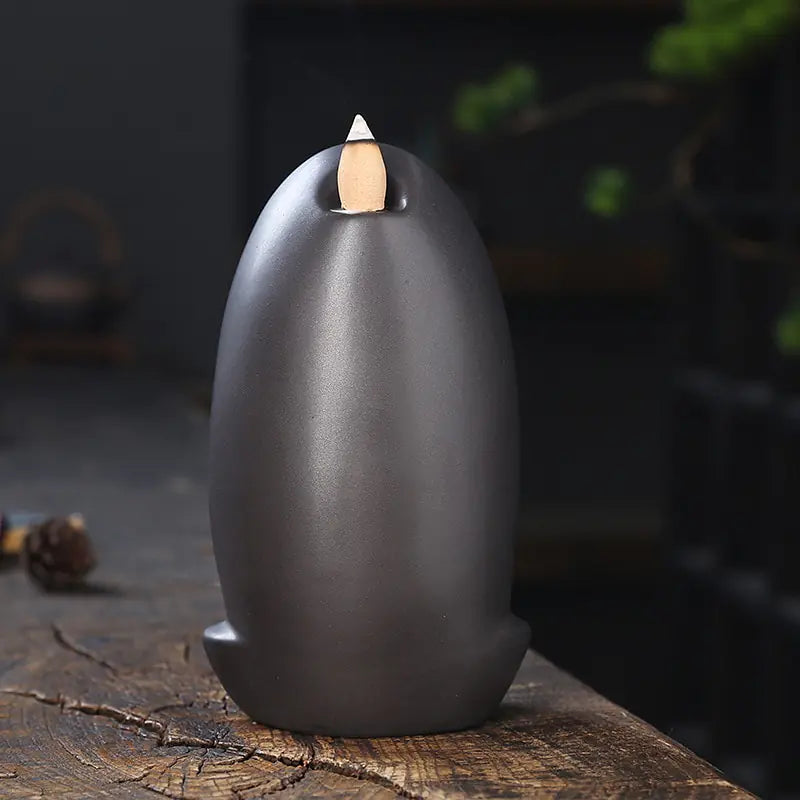 Clay Waterfall Incense Burner